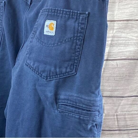 Mens 42x32 flame-resistant cat 2 heavy pants by Carhartt - Picture 3 of 11